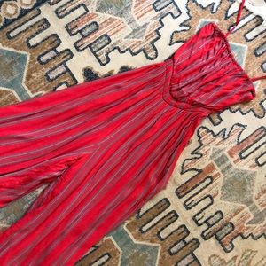 Silence & noise red + blue sleeveless jumper